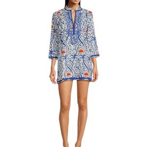 Tokyo Split V-Neck 3/4 Sleeve Kurta Mini Dress
New without tags